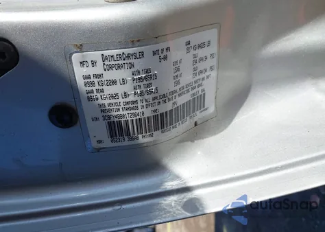 2001 Chrysler Pt Cruiser z USA, uszkodzony, nr VIN 3C8FY4BB01T296410